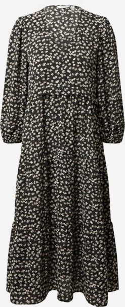 B.young Midi Jurken Jurk Iris Dames Zwart