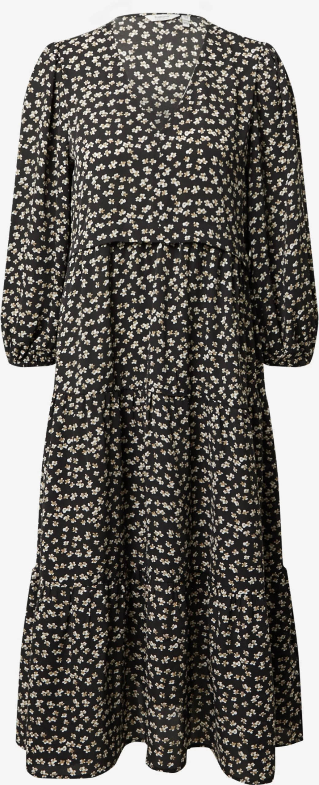 B.young Midi Jurken Jurk Iris Dames Zwart 3 B.young Midi Jurken Jurk Iris Dames Zwart