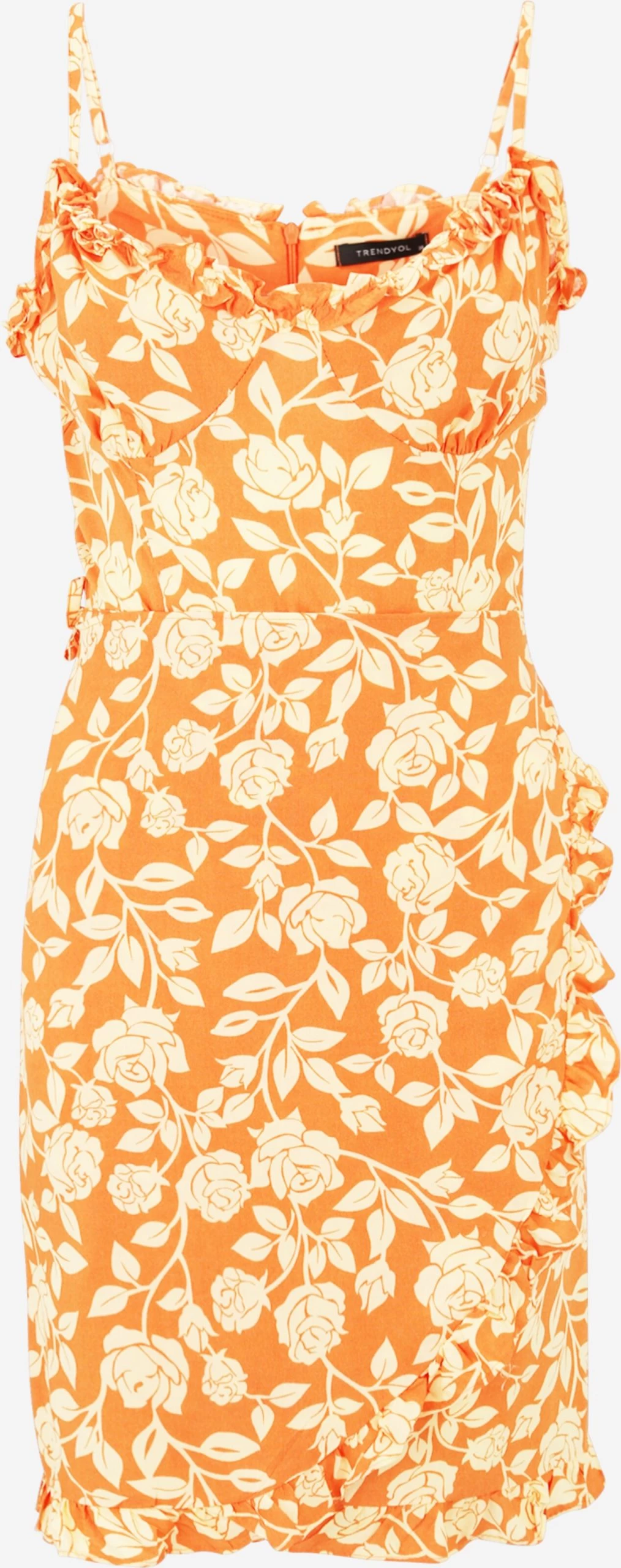 Trendyol Mini Jurken Jurk Dames Oranje 3 Trendyol Mini Jurken Jurk Dames Oranje