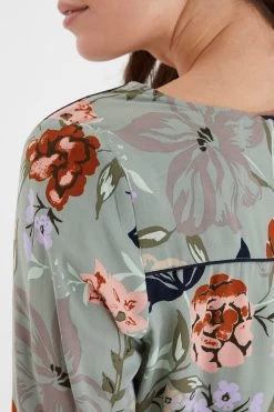 Fransa Blousejurken Blousejurk Dames Grijs -Jurk Stijl Verkoop 1258ce6840b9aa9c5ebe66de9c0de46f