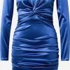 Wal G Cocktailjurken Cocktailjurk DINA Dames Royal Blue/koningsblauw -Jurk Stijl Verkoop 184b938da42e640b855078aaa6d09d35