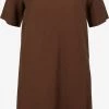 Tom Tailor Mini Jurken Jurk Dames Donkerbruin -Jurk Stijl Verkoop 19105db90b2b0c66153fe62dc5e92ffd