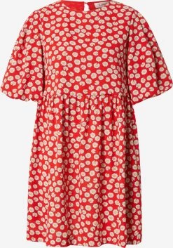Louche Mini Jurken Jurk NACERA-DAISY-DANCER Dames Rood