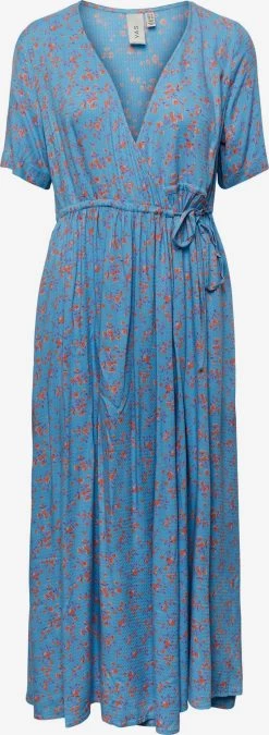 Y.A.S Maxi Jurken Jurk Micca Dames Smoky Blue