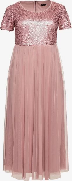 Sheego Avondjurken Avondjurk Dames Oudroze