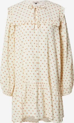 Stella Nova Blousejurken Blousejurk Charlie Dames Beige