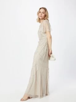 Avondjurken Avondjurk Dames Ecru -Jurk Stijl Verkoop 3b3f77fbd3ab0f9e809fbbb2b19e6628