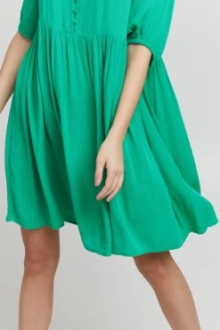 ICHI Mini Jurken Jurk IHMARRAKECH Dames Groen 13 ICHI Mini Jurken Jurk IHMARRAKECH Dames Groen -Jurk Stijl Verkoop 44b3f8873fae41f6acc09f8c265297f7