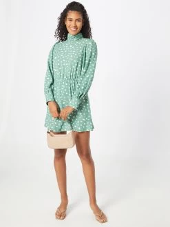 AX Paris Blousejurken Blousejurk Dames Mintgroen -Jurk Stijl Verkoop 481cc8f1bcbb517e3e07550f68abecee