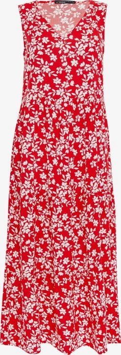Threadbare Zomerjurken Zomerjurk Dames Rood