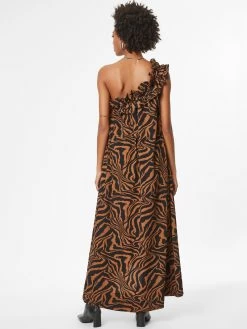 Maxi Jurken Jurk ASLAUG Dames Karamel -Jurk Stijl Verkoop 4cf5a0d85964f4d795082e6c983f739b