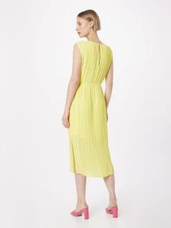 Comma Midi Jurken Jurk Dames Geel -Jurk Stijl Verkoop 4f92fbcdfd0e874f2ea150e2f625d60c