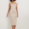 NA-KD Mini Jurken Jurk Dames Beige -Jurk Stijl Verkoop 50ee47b810a48ec5b4997f353fdd861e