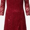 SWING Cocktailjurken Cocktailjurk Dames Wijnrood -Jurk Stijl Verkoop 511a3029c0a07ac72798bd64de07d636
