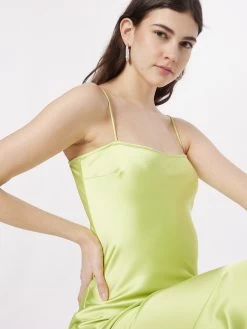 Gina Tricot Avondjurken Avondjurk Nova Dames Limoen