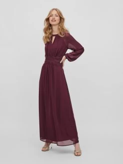 Vila Avondjurken Avondjurk Milina Dames Bordeaux -Jurk Stijl Verkoop 547fb922e235cc201f08d3af4b49d5c3