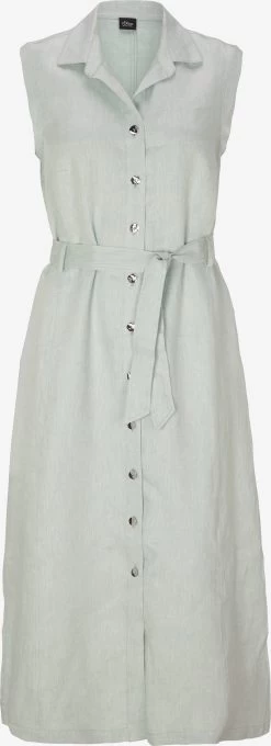 S.Oliver BLACK LABEL Blousejurken Blousejurk Dames Pastelgroen