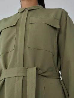 Blousejurken Blousejurk Clara Dames Kaki -Jurk Stijl Verkoop 65254712360f8034280c7ca43cd70d35