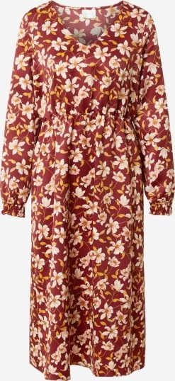 Vila Midi Jurken Jurk Ladee Dames Gemengde Kleuren