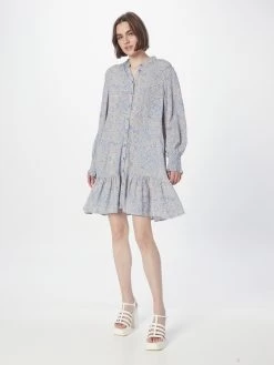 Second Female Blousejurken Blousejurk Gioia Dames Blauw -Jurk Stijl Verkoop 6ade8088beaa1179da5ef18288b8565e