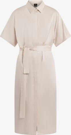 Blousejurken Blousejurk Dames Lichtbeige