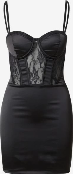 Mini Jurken Jurk Dames Zwart