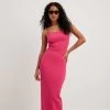 NA-KD Maxi Jurken Jurk Dames Pink -Jurk Stijl Verkoop 73daa116d21f3db6ed49b54882df54d9