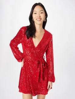 Bardot Cocktailjurken Cocktailjurk BELLISSA Dames Rood -Jurk Stijl Verkoop 79addc41b6b0a863e1b2cf02048d67c0