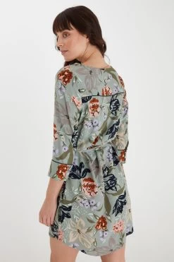 Fransa Blousejurken Blousejurk Dames Grijs -Jurk Stijl Verkoop 7cbff2f4766716f437aeaaba2abe7a24