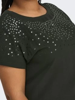 ONLY CARMAKOMA Mini Jurken Jurk Dames Groen -Jurk Stijl Verkoop 8123ffc5ceb50bd4010d316830a8ebaf