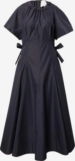 3.1 Phillip Lim Midi Jurken Jurk LADYBUG Dames Nachtblauw