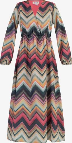 IZIA Maxi Jurken Jurk Dames Gemengde Kleuren