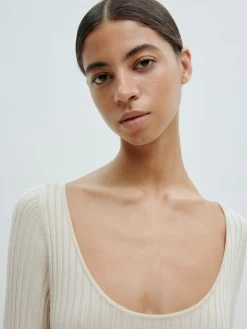 EDITED Maxi Jurken Jurk Smeralda Dames Beige