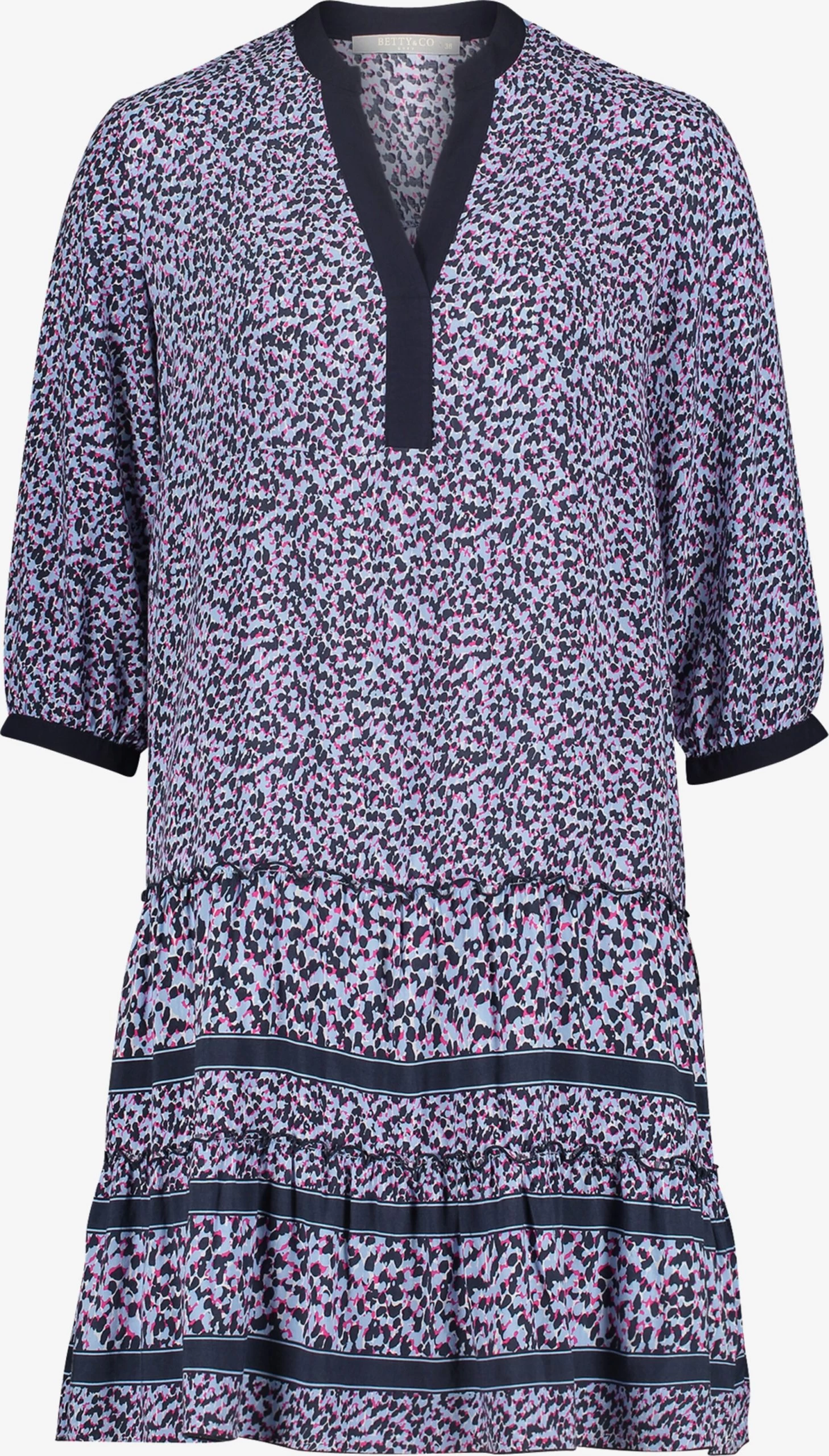 Mini Jurken Jurk Dames Navy / Lichtblauw 3 Mini Jurken Jurk Dames Navy / Lichtblauw