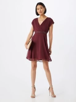 About You Cocktailjurken Cocktailjurk Ashley Dames Bordeaux -Jurk Stijl Verkoop 95ac3d47a4ed796cf5435a61e8b78d46