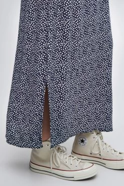 ICHI Blousejurken Blousejurk Ihmarrakech Dames Blauw -Jurk Stijl Verkoop 9f341f6459184e45ce423a202f4e948d