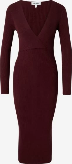 EDITED Maxi Jurken Jurk LIORA Dames Rood