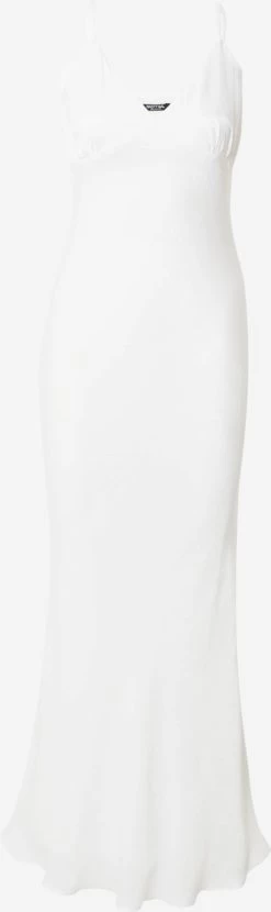 NASTY GAL Avondjurken Avondjurk Dames Offwhite