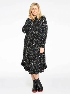 Blousejurken Blousejurk Starlight Dames Zwart -Jurk Stijl Verkoop b30057ccd2b84257e4a02688b55a64d1