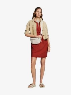 ESPRIT Mini Jurken Jurk Dames Bruin -Jurk Stijl Verkoop b50828941245cd45bb0101e2f638f35c