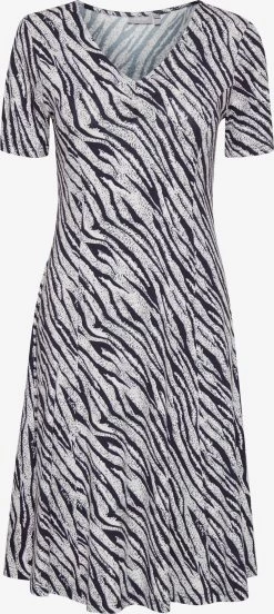 Fransa Mini Jurken Jurk Dames Grijs