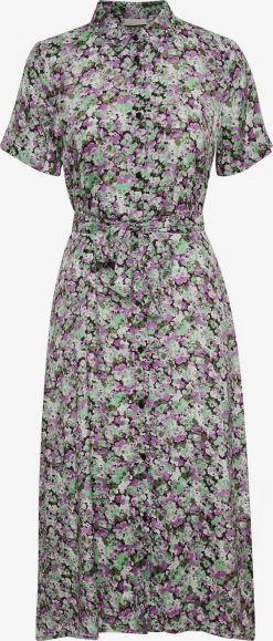 Kaffe Blousejurken Blousejurk Loraina Dames Groen / Mintgroen