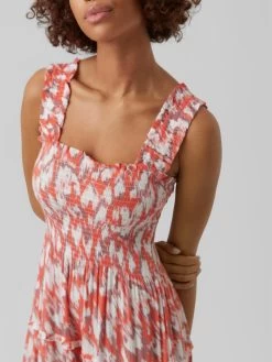 Vero Moda Midi Jurken Jurk Menny Dames Perzik -Jurk Stijl Verkoop b9d27e0b73b7d2ddedd7bc6aee48b66c