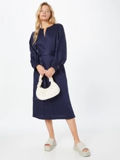 DRYKORN Midi Jurken Jurk AIDANA Dames Navy -Jurk Stijl Verkoop baa08a19f0b3c728b133564a9715123b