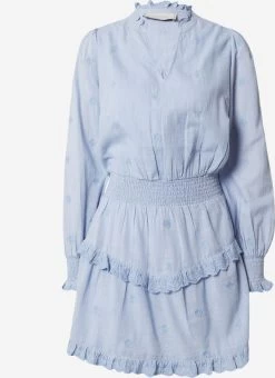 Neo Noir Mini Jurken Jurk Porto Dames Lichtblauw