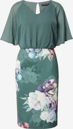 SWING Cocktailjurken Cocktailjurk Dames Jade Groen