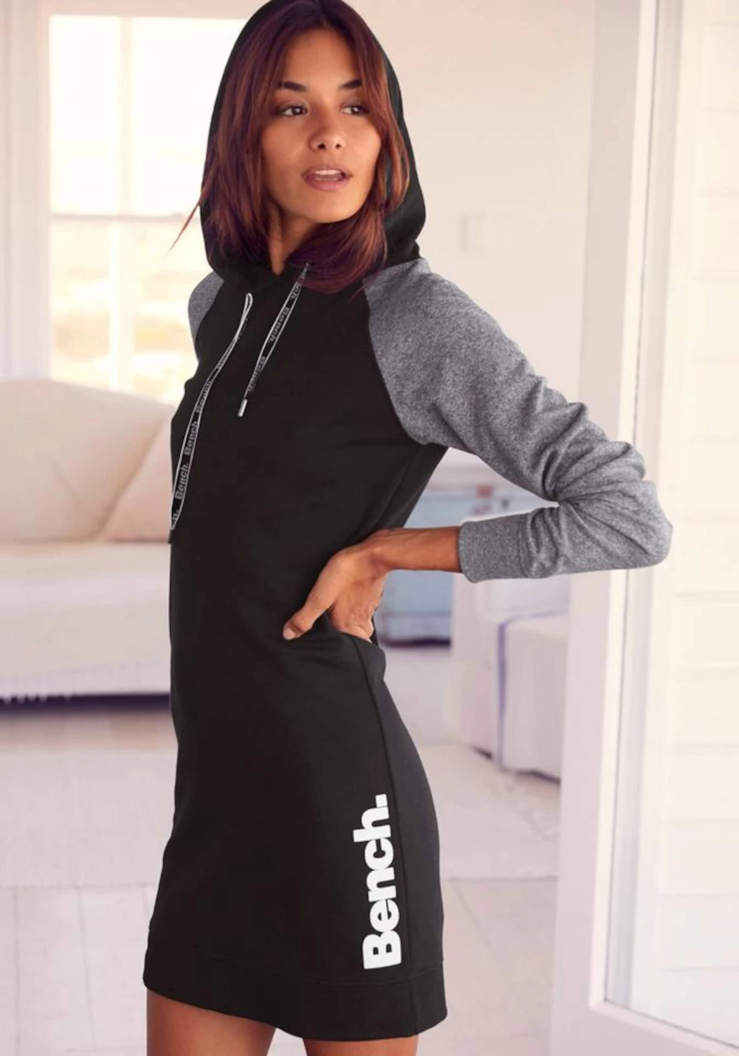 Bench Mini Jurken Jurk Dames Zwart / Zwart Gemêleerd 6 Bench Mini Jurken Jurk Dames Zwart / Zwart Gemêleerd - Afbeelding 4