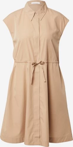 BOSS ORANGE Blousejurken Blousejurk Dakula Dames Camel