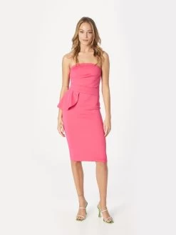 Lipsy Mini Jurken Jurk PEPLUM Dames Roze -Jurk Stijl Verkoop cb554b8ef793c6100e8ebc153c93ecc7