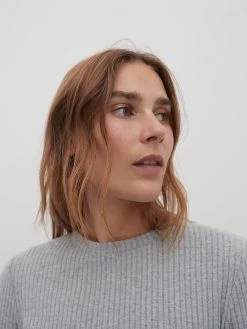 EDITED Midi Jurken Jurk Cleo Dames Grijs Gemêleerd -Jurk Stijl Verkoop cb912834ce55307bb6fe0f2f5f8da667